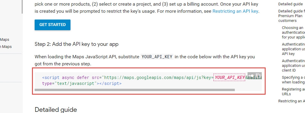 Stap 4: Google Maps Platform API Key toevoegen aan je APP